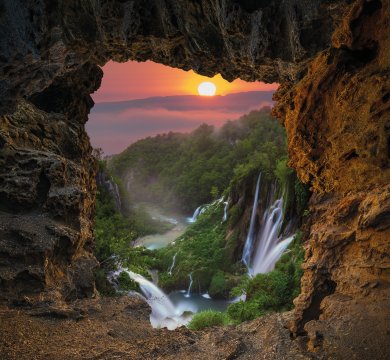 Wasserfälle im Nationalpark Plitvice