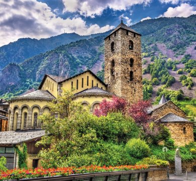Kirche Sant Esteve in Andorra-La-Vella