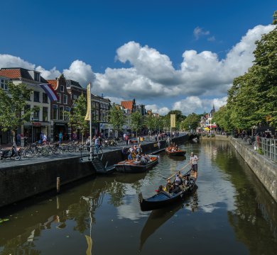 Gracht in Leeuwarden