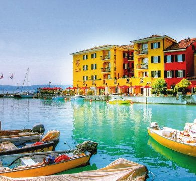 Am Hafen von Sirmione