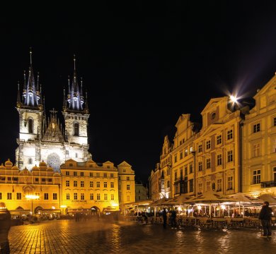 Abendstimmung Altstädter Ring in Prag
