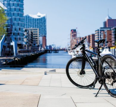 Fahrrad in Hamburg