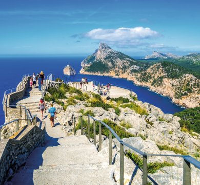 Aussichtspunkt am Cap de Formentor 