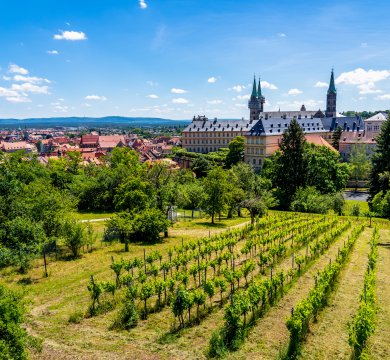 Panorama über die Stadt Bamberg