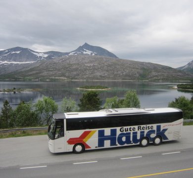 Busfahrer und Reiseleiter Harald Spörl hat bei der Fjordreise Norwegen die schönsten Rastplätze im Kopf