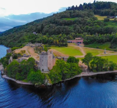 Urquhart Castle am Loch Ness