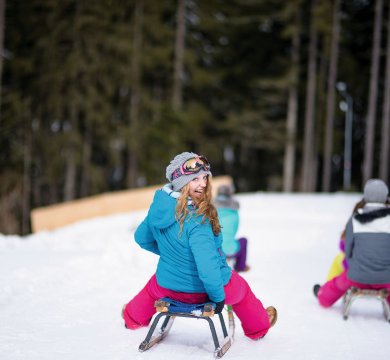 Rodelspaß in Altenmarkt-Zauchensee