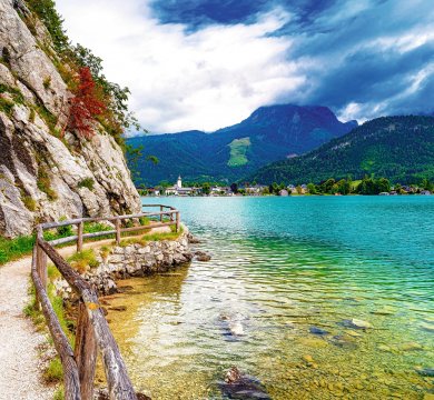 Wanderung um den Bürglstein bei Strobl am Wolfgangsee