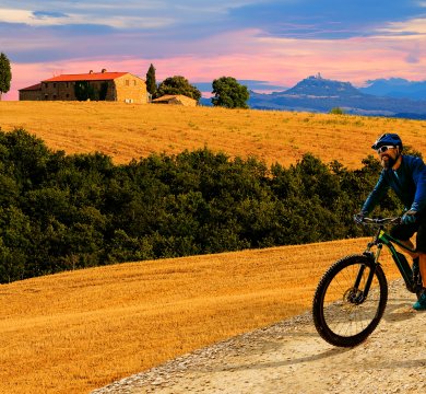 Fahrradtour durch die Toskana
