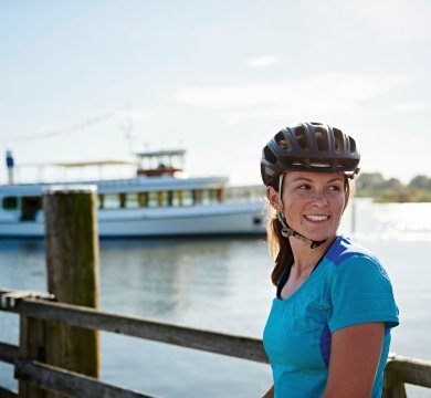 Radfahren am Ammersee