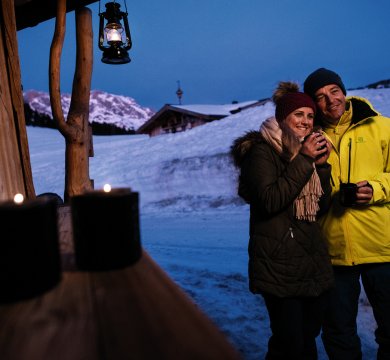 Romantik im Skigebiet Hochkönig