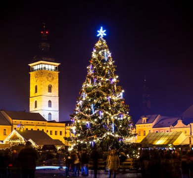 Weihnachtsmarkt in Budweis