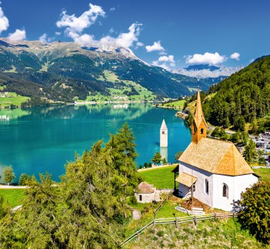 Graun am Reschensee