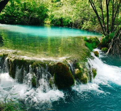 Rundgang im Nationalpark Plitvice - Plitvicer Seen