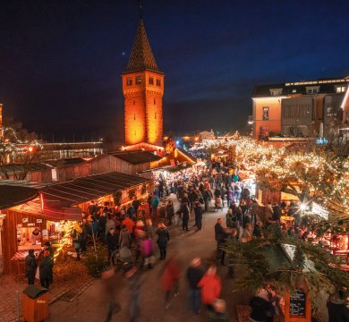 Lindauer Hafen zur Hafenweihnacht