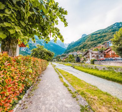 Molveno am Molvenosee