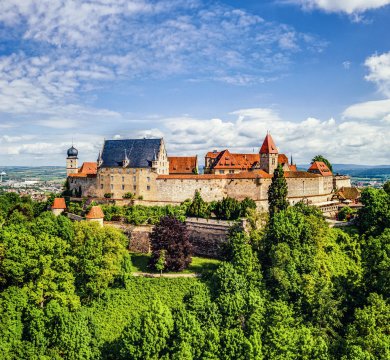 Blick auf die Veste Coburg