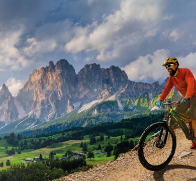 eBike-Tour in den Dolomiten
