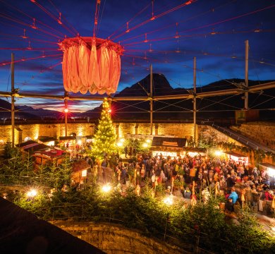 Weihnachtsmarkt auf der Festung Kufstein