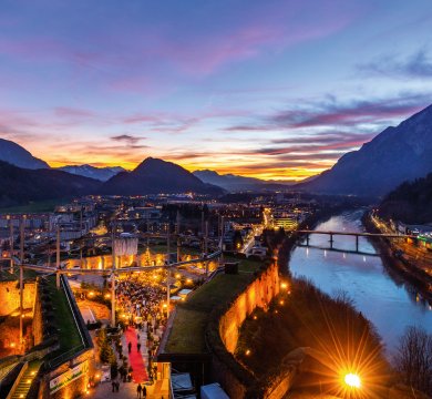 Weihnachtszauber Festung Kufstein