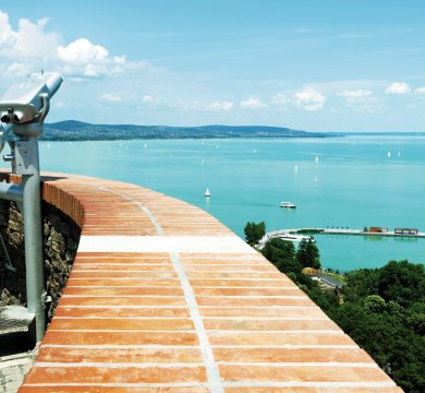 Blick über den Plattensee