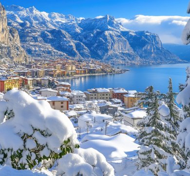 Riva del Garda im Winter