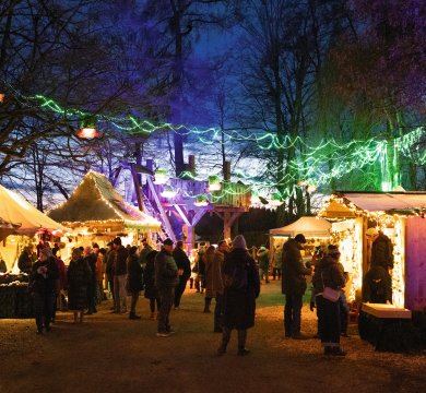 Märchhafter Weihnachtsmarkt Schloss Kaltenberg 