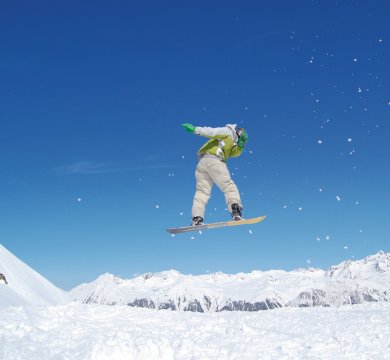 Snowboarder Silvretta Nova